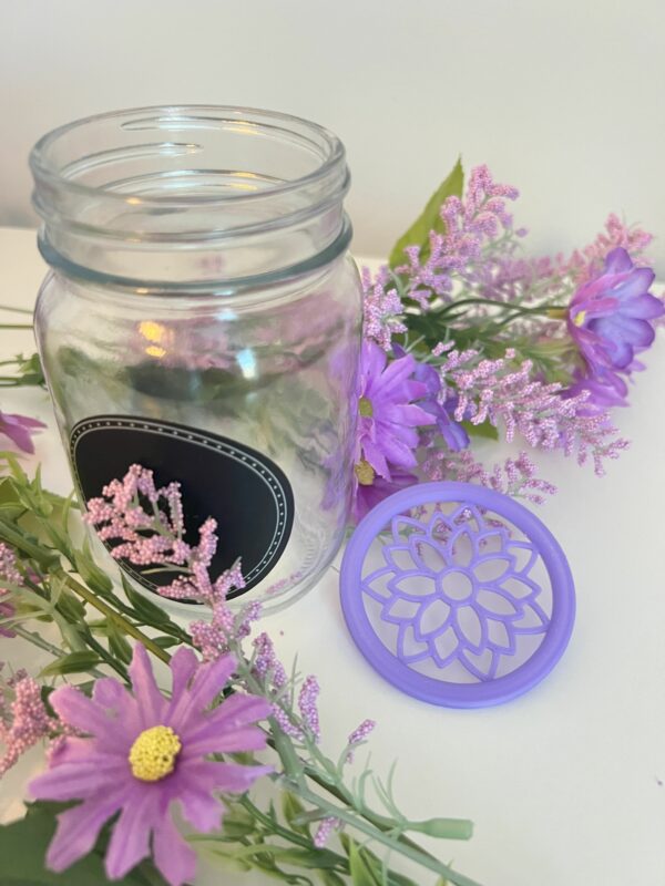 Flower Frog Lid Insert for Mason Jar - Image 6