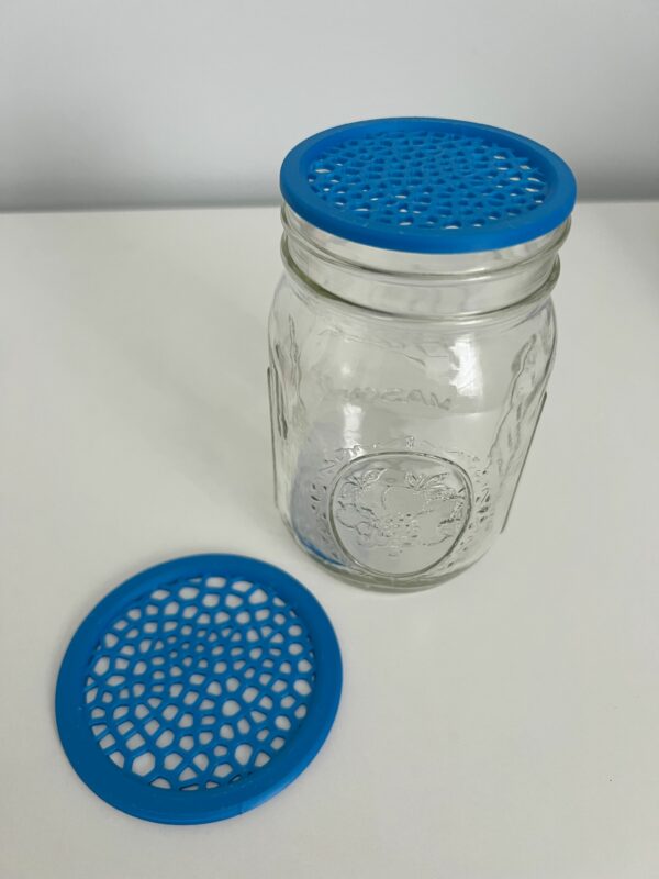 Mason Jar Lid Insert with Holes - Image 11