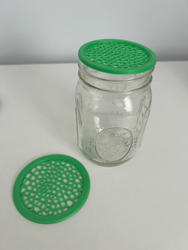 Mason Jar Lid Insert with Holes - Image 10