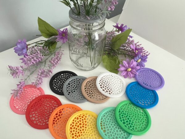 mason jar lid insert with holes
